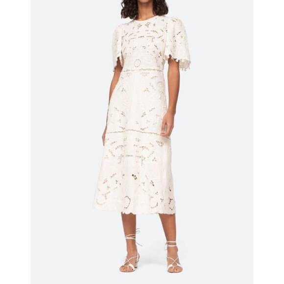 Sea Blaire Organic Cotton Midi Dress - Picture 6 of 6